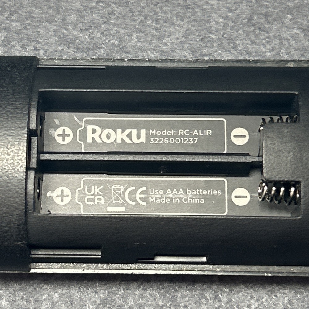 OEM ROKU TV REMOTE RC-ALIR 3226001237 RC16F-T13 NETFLIX/DISNEY/APPLETV/DISCOVERY - Picture 6 of 6